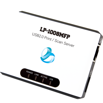 隆豹プリントサーバーLP-1080複合機単一ポートUSB 2.0ネットワークプリント共有器はプリントとスキャン機能をサポートします。